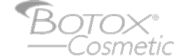 Botox Cosmetic logo in gray text.
